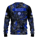 Customized Inter Milan Antlers Pattern Blue Black Sweater Best Selling
