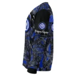 Customized Inter Milan Antlers Pattern Blue Black Sweater Best Selling