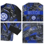 Customized Inter Milan Antlers Pattern Blue Black Sweater Best Selling