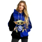 Customized Inter Milan Baby Yoda Blue Black Hoodie Best Selling