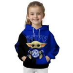 Customized Inter Milan Baby Yoda Blue Black Hoodie Best Selling