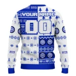 Customized Inter Milan Christmastree Bands White Sweater Best Selling