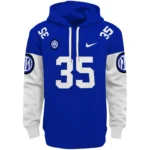 Customized Inter Milan Minimal Design Blue Hoodie Best Selling