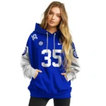 Customized Inter Milan Minimal Design Blue Hoodie Best Selling