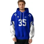 Customized Inter Milan Minimal Design Blue Hoodie Best Selling