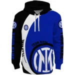 Customized Inter Milan Minimalist Design Blue Black Hoodie Best Selling