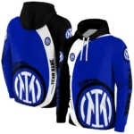 Customized Inter Milan Minimalist Design Blue Black Hoodie Best Selling