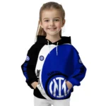 Customized Inter Milan Minimalist Design Blue Black Hoodie Best Selling