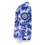 Customized Inter Milan Swirl Flow Blue Sweater Best Selling