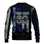 Customized Inter Milan Vintage Usa Flag Black Sweater Best Selling