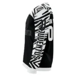 Customized Juventus Chevron Pattern Black Sweater Best Selling