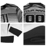Customized Juventus Diamond Mesh Sweater Best Selling