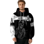 Customized Juventus Grim Reaper Black Hoodie Best Selling