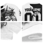Customized Juventus Jesus Tears Black White Sweater Best Selling