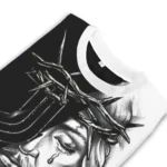 Customized Juventus Jesus Tears Black White Sweater Best Selling