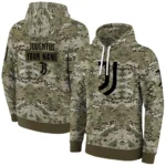 Customized Juventus Military Style Hoodie Best Selling