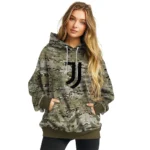 Customized Juventus Military Style Hoodie Best Selling