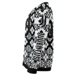 Customized Juventus Snowflake Matrix Black Sweater Best Selling