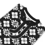 Customized Juventus Snowflake Matrix Black Sweater Best Selling