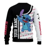 Customized Juventus Stitch Art Prints Black Sweater Best Selling