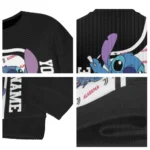 Customized Juventus Stitch Art Prints Black Sweater Best Selling