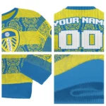 Customized Leeds United Bulldog Motif Sweater Best Selling