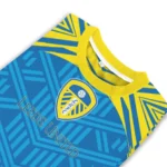 Customized Leeds United Chevron Pattern Blue Sweater Best Selling