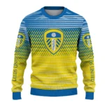 Customized Leeds United Diamond Mesh Sweater Best Selling