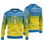 Customized Leeds United Diamond Mesh Sweater Best Selling