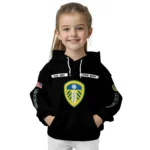 Customized Leeds United Punisher Skull Black Hoodie Best Selling