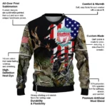 Customized Liverpool American Flag Claw Sweater Best Selling