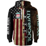 Customized Liverpool American Pride Hoodie Best Selling