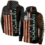 Customized Liverpool American Pride Hoodie Best Selling
