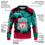 Customized Liverpool Burst Swirl Red Sweater Best Selling