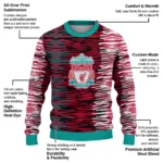 Customized Liverpool Camouflage Stripe Red White Sweater Best Selling