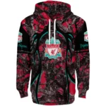 Customized Liverpool Hunting Theme Red Black Hoodie Best Selling
