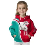 Customized Liverpool Peeking Snoopy Red Hoodie Best Selling