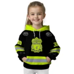 Customized Liverpool Safety Motif Black Neon Green Hoodie Best Selling