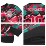 Customized Liverpool Skull Horde Red Sweater Best Selling