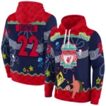 Customized Liverpool Spongebob Patrick Star Red Navy Hoodie Best Selling