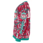 Customized Liverpool Streak Overlay Red Sweater Best Selling