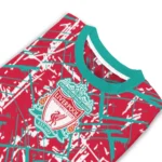 Customized Liverpool Streak Overlay Red Sweater Best Selling