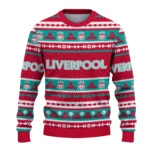 Customized Liverpool Tent Stripes Red White Sweater Best Selling