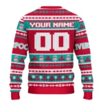 Customized Liverpool Tent Stripes Red White Sweater Best Selling