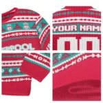 Customized Liverpool Tent Stripes Red White Sweater Best Selling