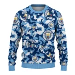 Customized Manchester City Camouflage Motif Sweater Best Selling