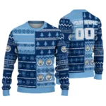 Customized Manchester City Christmastree Bands White Sweater Best Selling