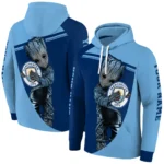 Customized Manchester City Groot Sky Blue Hoodie Best Selling