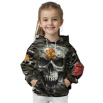 Customized Manchester United Camo Skull Hoodie Best Selling
