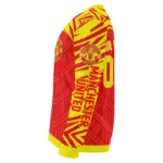 Customized Manchester United Chevron Pattern Red Sweater Best Selling